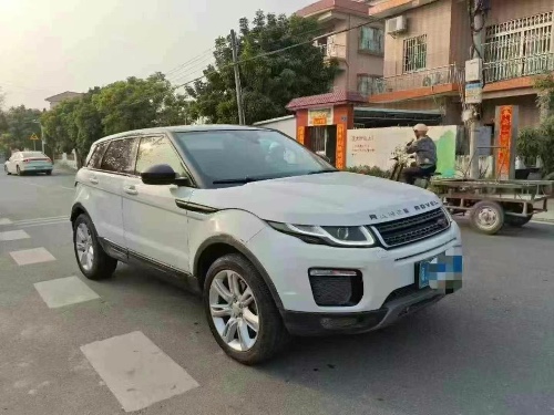 17年湛江路虎揽胜极光