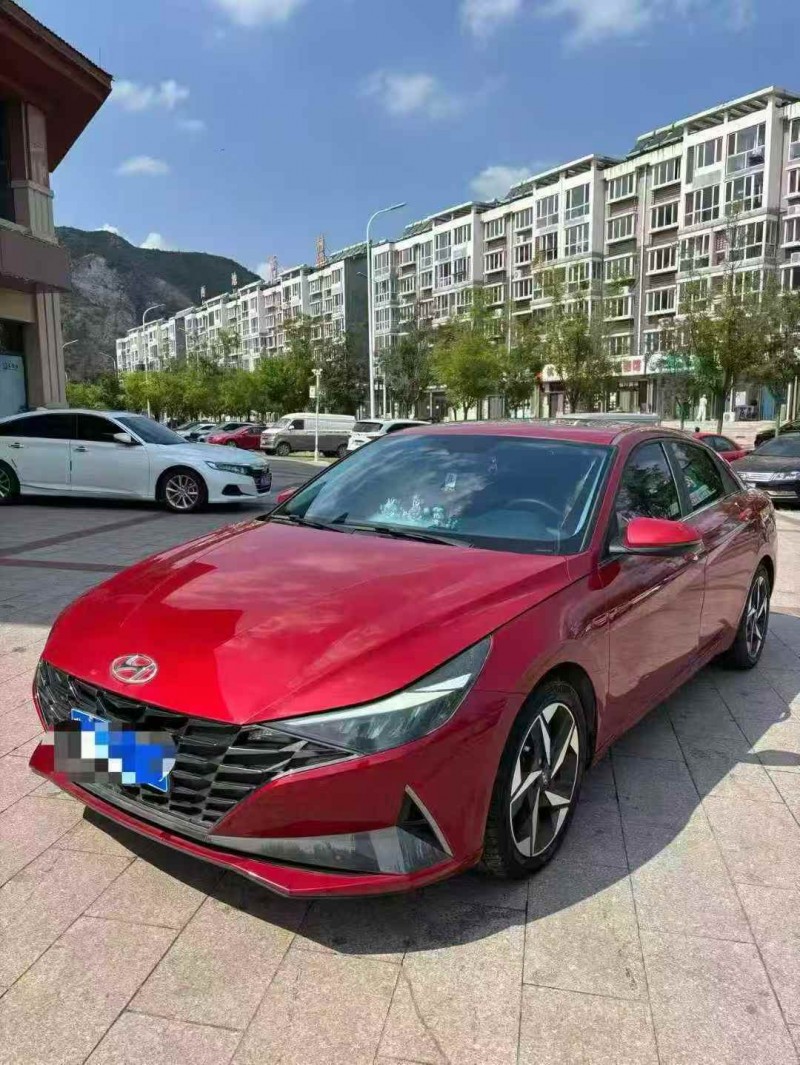22年张家口现代伊兰特