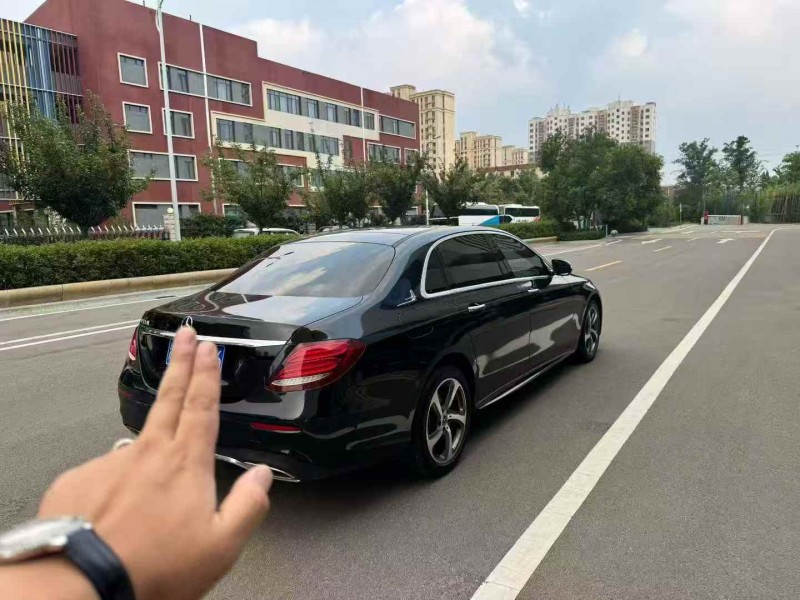 17年烟台奔驰E