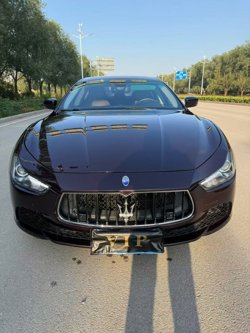 16年济宁玛莎拉蒂Ghibli