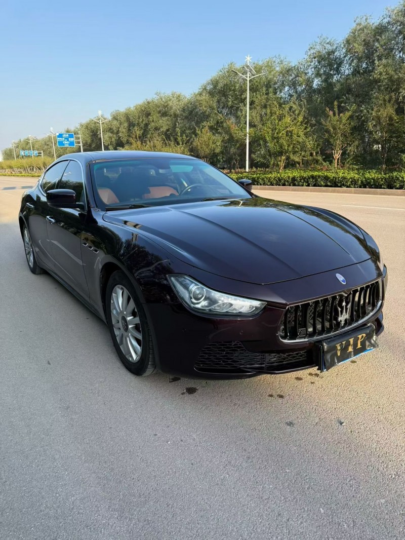 16年济宁玛莎拉蒂Ghibli