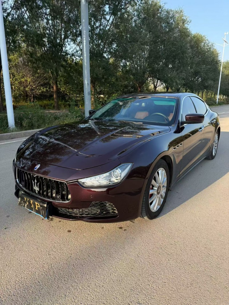 16年济宁玛莎拉蒂Ghibli