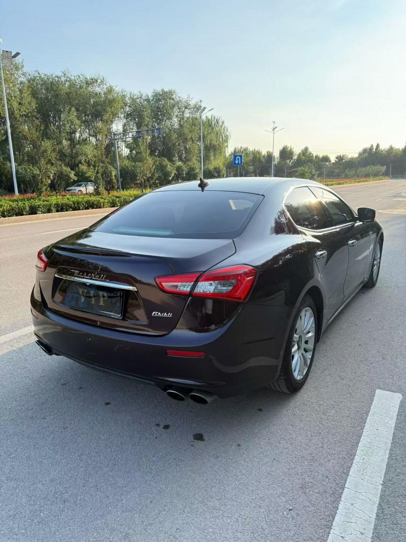 16年济宁玛莎拉蒂Ghibli