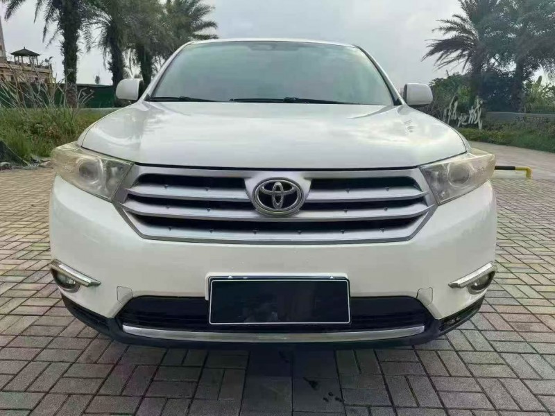 14年海南直辖县丰田汉兰达