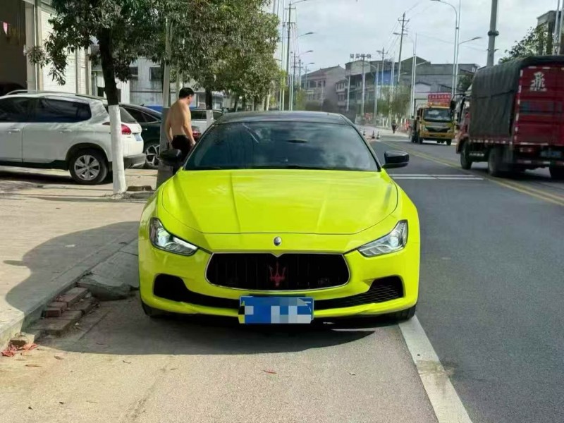 17年安顺玛莎拉蒂Ghibli