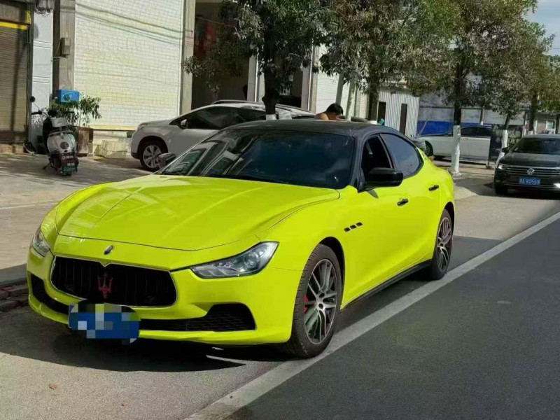 17年安顺玛莎拉蒂Ghibli