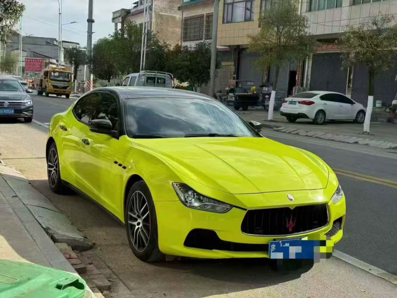 17年安顺玛莎拉蒂Ghibli