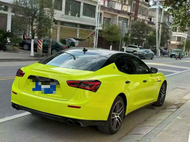 17年安顺玛莎拉蒂Ghibli