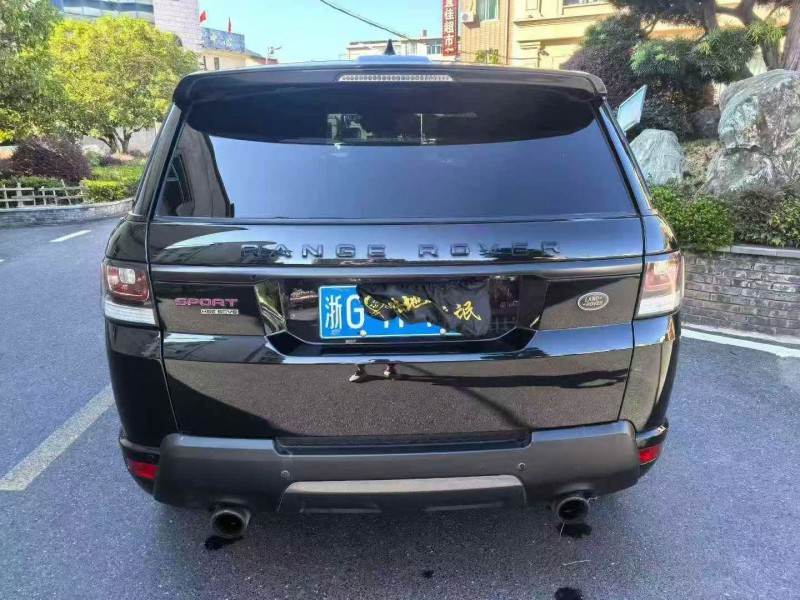 18年湖州路虎揽胜运动